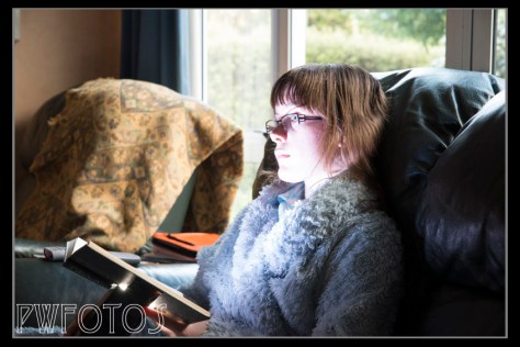 I added a Cokin Red filter knowing that the combination should produce a purple light which is exactly what it did. 