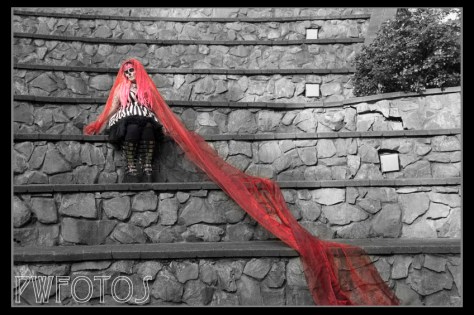 A little selective colour for effect
