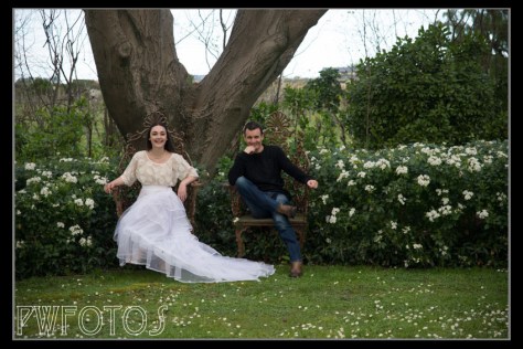 Richard and Lydia (One of our three models)