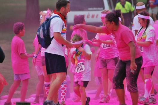 Sunday Morning "The Color Run" in Upper Hutt