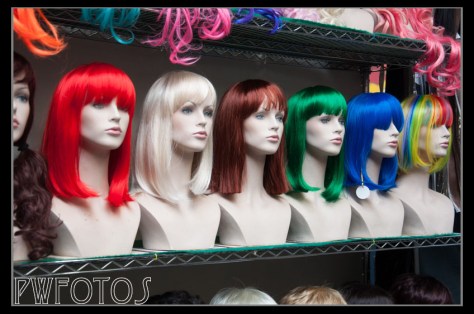 Many of the items on sale are imported from China