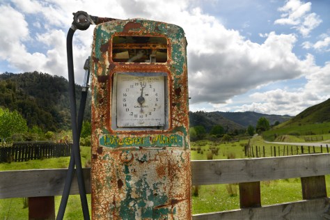 An old petrol pump that we found on the edge of the road. The judge thought that the crop was too tight and that he could not get the context that the pump was in.