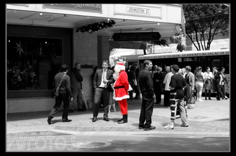 From December 2012 a street scenes shot and then given a different treatment. 