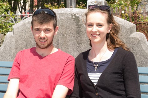 The day of the pre-shoot had little cloud and that enabled me to determine that the bride's eyes are very susceptible to light. We will have to watch shot taken facing the afternoon sun.